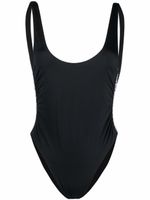 Stella McCartney maillot de bain à bande logo - Noir