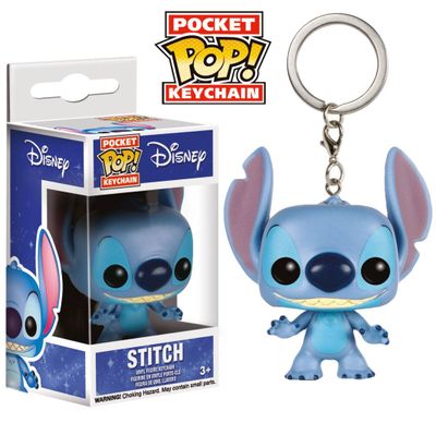 Lilo & Stitch Pocket POP! Vinyl Keychain Stitch 4 cm Lilo & Stitch Pocket POP! Vinyl Keychain Stitch 4 cm