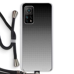 Musketon Halftone: Xiaomi Mi 10T 5G Transparant Hoesje met koord