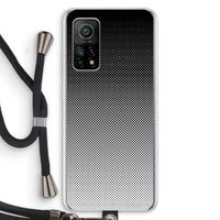Musketon Halftone: Xiaomi Mi 10T 5G Transparant Hoesje met koord