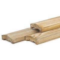 Afdekregel robuust grenen 240 cm Tuindeco - Tuindeco