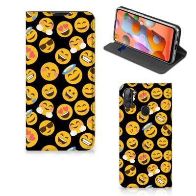 Samsung Galaxy M11 | A11 | Hoesje met Magneet | Emoji Samsung Galaxy M11 | A11 | Hoesje met Magneet | Emoji