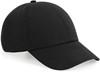 Beechfield CB54 Organic Cotton 6 Panel Cap - Black - One Size