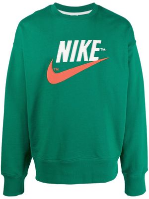 Nike sweat à logo Swoosh - Vert