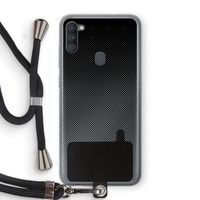 Musketon Halftone: Samsung Galaxy A11 Transparant Hoesje met koord