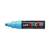 Paintmarker Uni POSCA PC8K breed schuin fluor turquoise