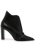 Malone Souliers bottines Clara en cuir - Noir - thumbnail