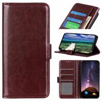 OnePlus Nord N200 5G Wallet Case met Magnetische Sluiting - Bruin - thumbnail