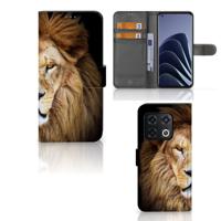 OnePlus 10 Pro | Telefoonhoesje | Met pasjeshouder | Leeuw