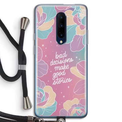 Good stories: OnePlus 7 Pro Transparant Hoesje met koord