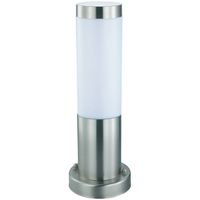 LED Tuinverlichting - Staande Buitenlamp - Laurea 3 - E27 Fitting - Rond - RVS - Philips - CorePro LEDbulb 827 A60 - - thumbnail