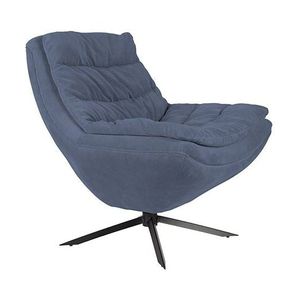 Dutchbone Vince fauteuil blauw