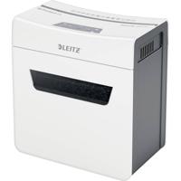 Leitz IQ 6X Protect Premium P4 Papierversnipperaar 6 vellen Cross cut 4 x 40 mm P-4 10 l Ook geschikt voor Nietjes, Paperclips