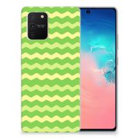 Samsung Galaxy S10 Lite | TPU bumper | Waves Green