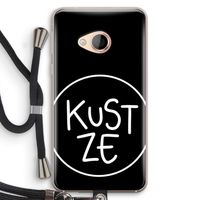 KUST ZE: HTC U Play Transparant Hoesje met koord