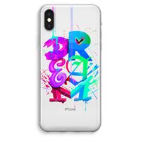 Dream: iPhone XS Max Transparant Hoesje Dream: iPhone XS Max Transparant Hoesje