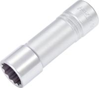 HAZET Dopsleutel 900TZ-19 · 1/2 inch (12,5 mm) vierkant hol · Buitentwaalfkant tractieprofiel · SW 19 mm
