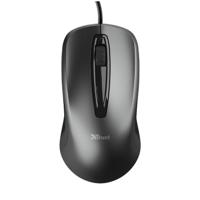 Trust Carve Bekabelde optische muis Muis Zwart