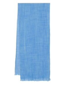 Altea écharpe chinée en laine vierge - Bleu