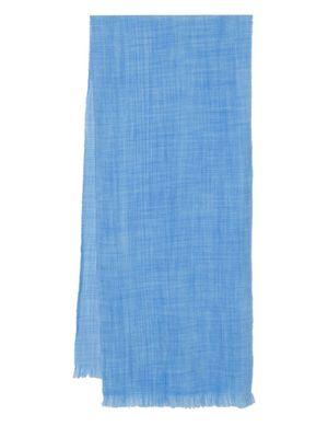 Altea écharpe chinée en laine vierge - Bleu