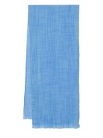 Altea écharpe chinée en laine vierge - Bleu