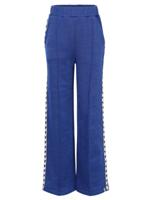LOOXS Little winter broek meisjes - blauw - lurex