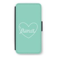 Friends heart pastel: iPhone 11 Flip Hoesje