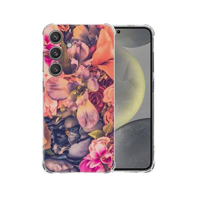 Samsung Galaxy S25 Hoesje - Bosje Bloemen TPU Antishock