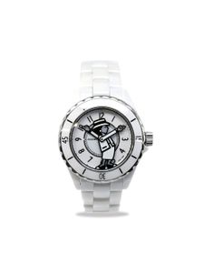 CHANEL Pre-Owned montre J12 38 mm pre-owned (2017) - Blanc