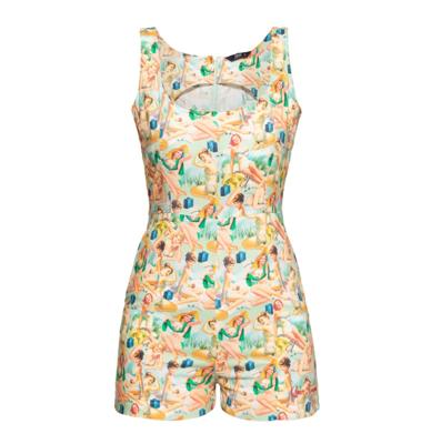 Queen Kerosin Pins Playsuit -M