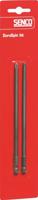 Senco duraspin bits pz2 - pozidrive - 174mm. ds5525 / ds5550 - blister a 2st. - ea0335b