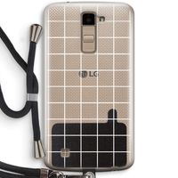 Rooster 2: LG K10 (2016) Transparant Hoesje met koord