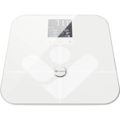 truelife FitScale W7 BT Personenweegschaal Digitaal Weegbereik (max.): 180 kg Wit Met Bluetooth
