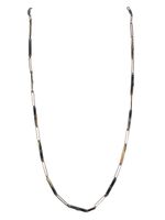 Rigards cooper-plaque glasses chain - Noir