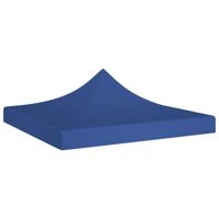VidaXL Partytentdak 270 g/m² 2x2 m blauw