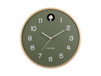 Wandklok Natuurlijke Koekoek - Jungle Groen - Ø31,5cm