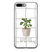 Kamerplant op vensterruit: iPhone 8 Plus Transparant Hoesje