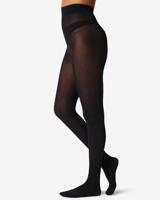 HEMA Dames thermo maillot 15denier zwart (zwart)