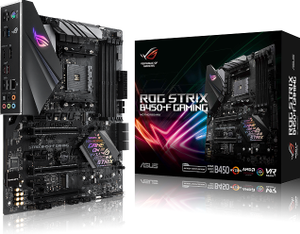 RoG STRIX B450-F GAMING - Moederbord - ATX - Socket AM4 - AMD B450 - USB 3.1 Gen 1, USB 3.1 Gen 2 - Gigabit LAN