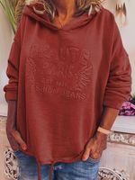 Cotton Hoodie Casual Sweatshirt