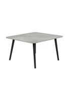 Brasilia bijzettafel 70 x 70 antraciet