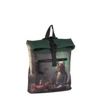 New Rebels Mart Art Los Angeles Melkmeisje Mini 7L Rugzak Rolltop Waterafstotend