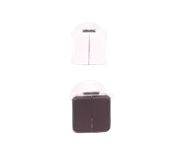 Presto Wipschakelaar Dubbel Presto Inbouw