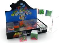 Bongers Speelgoed Geduldspelletjes 4x4x4 cm 12 assorti