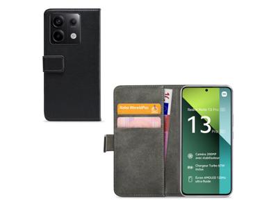Mobilize Mobilize Classic Gelly Wallet Book Case Xiaomi Poco X6 5G/Redmi Note 13 Pro 5G Black