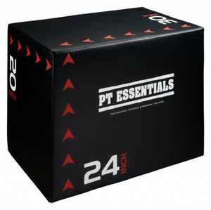 PTessentials PLYOPOWER PRO Soft Plyo Plyobox - PRO 35 kg - verwacht medio augustus