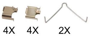 Accessoireset, schijfremblok 1166Q