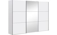 Goossens Kledingkast Easy Storage Sdk, 303 cm breed, 220 cm hoog, 2x 3 paneel schuifdeuren en 1x 3 paneel spiegel schuifdeur midden Goossens Kledingkast Easy Storage Sdk, 303 cm breed, 220 cm hoog, 2x 3 paneel schuifdeuren en 1x 3 paneel spiegel schuifdeur midden