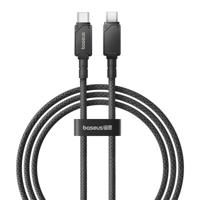 Baseus Unbreakable USB C naar USB C-kabel 1 m Zwart