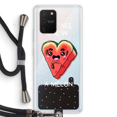 One In A Melon: Samsung Galaxy S10 Lite Transparant Hoesje met koord